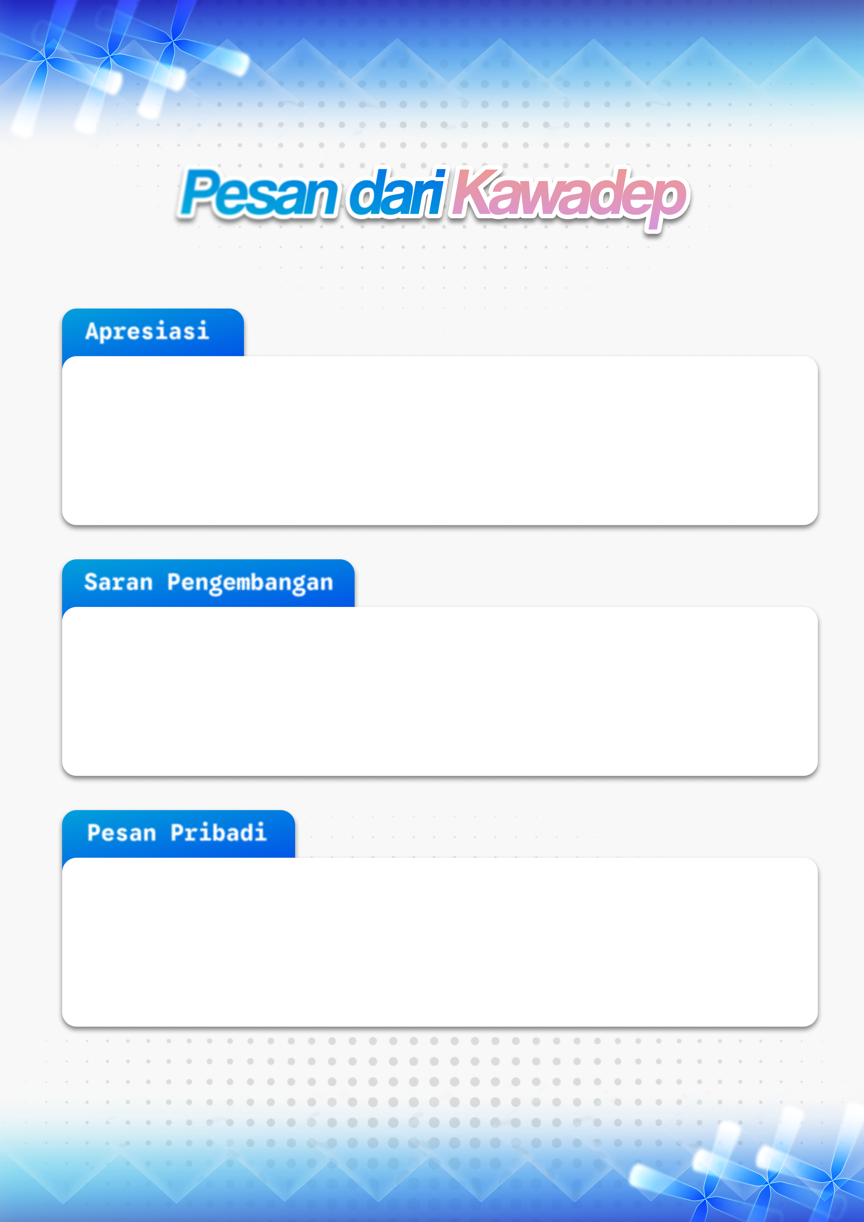 Feedback background
